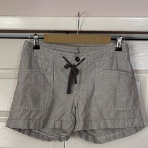 The North Face Women's Striped Gray Shorts